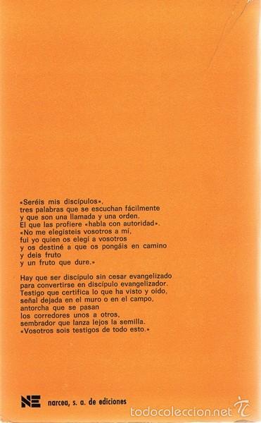 Libros de segunda mano: SER&Eacute;IS MIS DISC&Iacute;PULOS  JACQUES LOEW - Foto 2