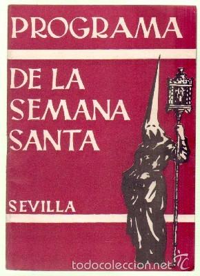 Libros de segunda mano: PROGRAMA DE SEMANA SANTA 1968. SEVILLA. A-SESANTA-1413