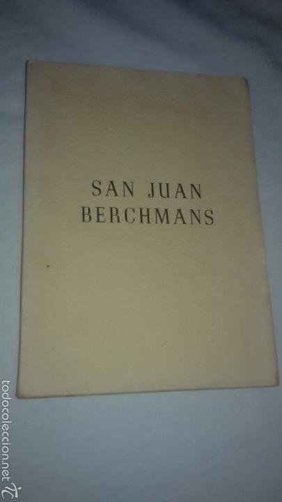 Libros de segunda mano: San juan berchmans - Foto 1