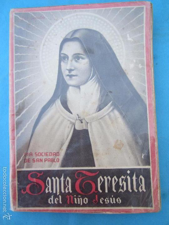 Libros de segunda mano: santa teresita del ni&ntilde;o jesus 1943 , pia sociedad de san pablo