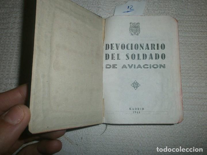 Libros de segunda mano: DEVOCIONARIO DEL SOLDADO DE AVIACI&Oacute;N (LIBRO PEQUE&Ntilde;O) MADRID 1944