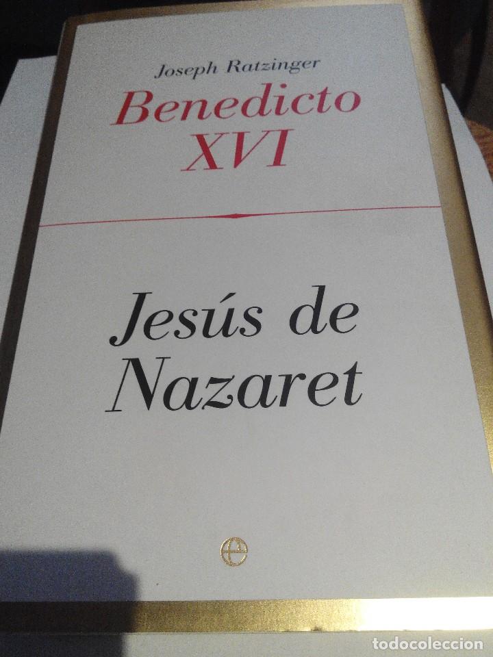 Libros de segunda mano: BENEDICTO XVI - JES&Uacute;S DE NAZARET - Foto 1