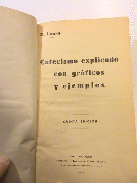 Libros de segunda mano: Catecismo explicado con gr&aacute;ficos y ejemplos (autor: Daniel Llorente) - Foto 1