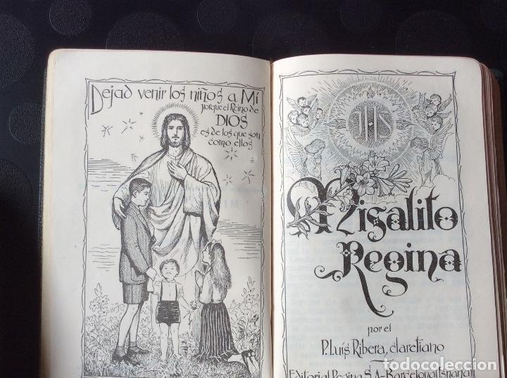 Libros de segunda mano: MISALITO REGINA-9 EDICION 1962 - Foto 3