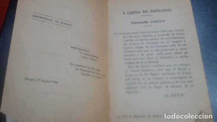 Libros de segunda mano: La vida de Santa Casilda - Foto 2