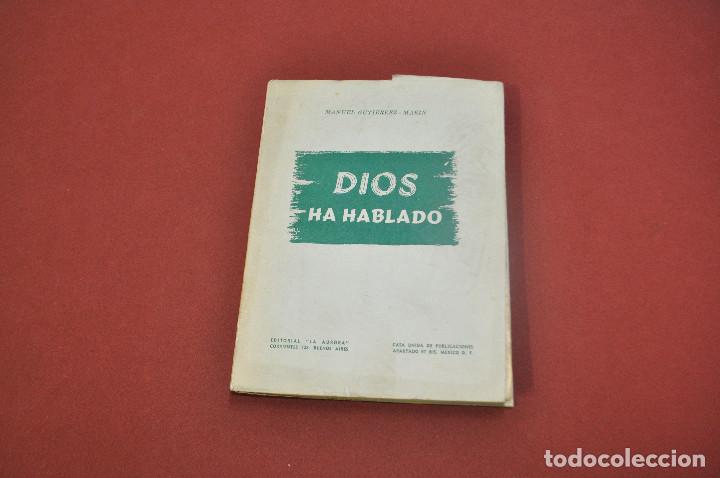 Libros de segunda mano: dios ha hablado - manuel gutierrez marin - re4