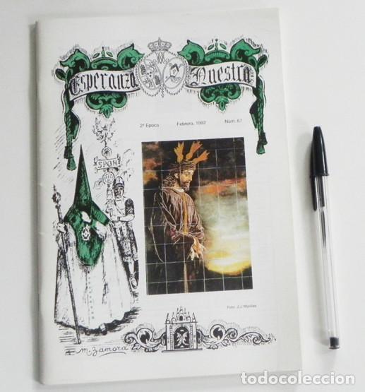 Libros de segunda mano: REVISTA BOLET&Iacute;N - ESPERANZA NUESTRA N&ordm; 67 A&Ntilde;O 1992 - VIRGEN MACARENA DE SEVILLA - RELIGI&Oacute;N -NO LIBRO