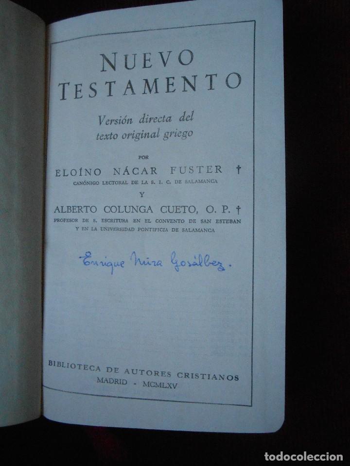 Libros de segunda mano: NUEVO   TESTAMENTO - Foto 1