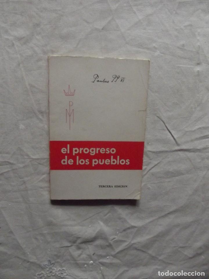 Libros de segunda mano: EL PROGRESO DE LOS PUEBLOS - Foto 1