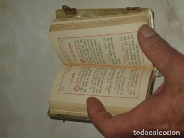 Libros de segunda mano: LIBRO COMUNION NACARADO.,MISAL,DEVOCIONARIO,A&Ntilde;O 1955. - Foto 6