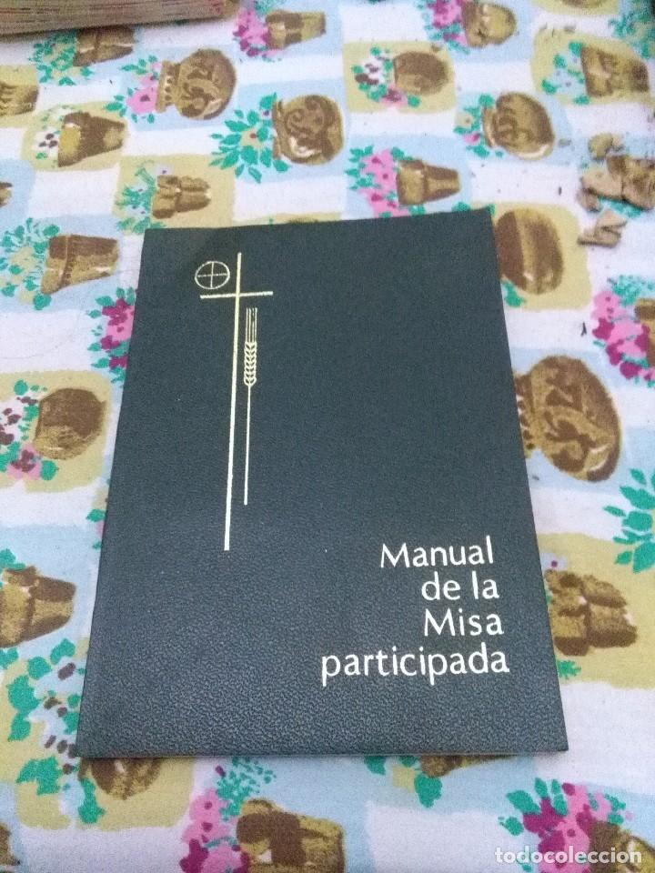 Libros de segunda mano: MANUAL DE LA MISA PARTICIPADA. EST3B5 - Foto 1