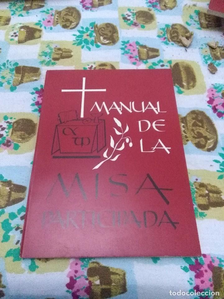 Libros de segunda mano: MANUAL DE LA MISA PARTICIPADA. EST3B5 - Foto 1