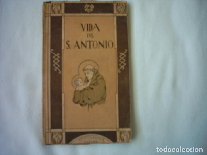 Libros de segunda mano: VIDAS POPULARES. SAN ANTONIO DE PADUA. PRIMERA EDICI&Oacute;N. 1942. CON ILUSTRACIONES DE ARRIBAS.