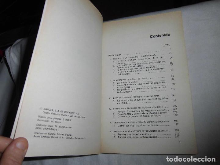 Libros de segunda mano: UNA MORAL LIBERADORA.BENJAMIN FORCANO.EDICIONES NARCEA 1981 - Foto 3