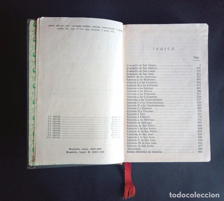 Libros de segunda mano: NUEVO TESTAMENTO - BAC 10&ordf; EDICI&Oacute;N 1965. - Foto 6