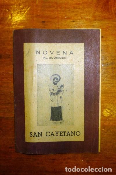 Libri di seconda mano: MU&Ntilde;OZ DE ANDRADE, Ram&oacute;n. Novena al glorioso San Cayetano, fundador de los Cl&eacute;rigos Regulares Teatin
