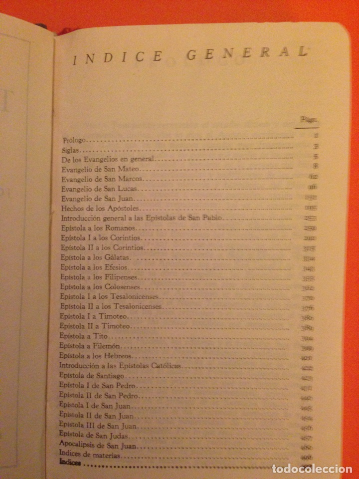 Libros de segunda mano: Nuevo Testamento, edicion a&ntilde;o 1962 - Foto 4