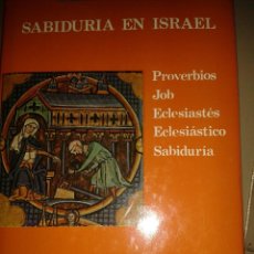 Libros de segunda mano: SABIDURIA EN ISRAEL. GERHARD VON RAD