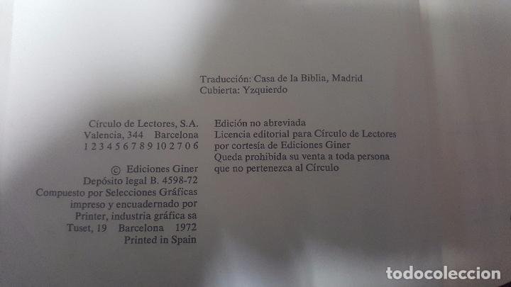 Libros de segunda mano: LA BIBLIA. EDICIONES GINER 1972. - Foto 4