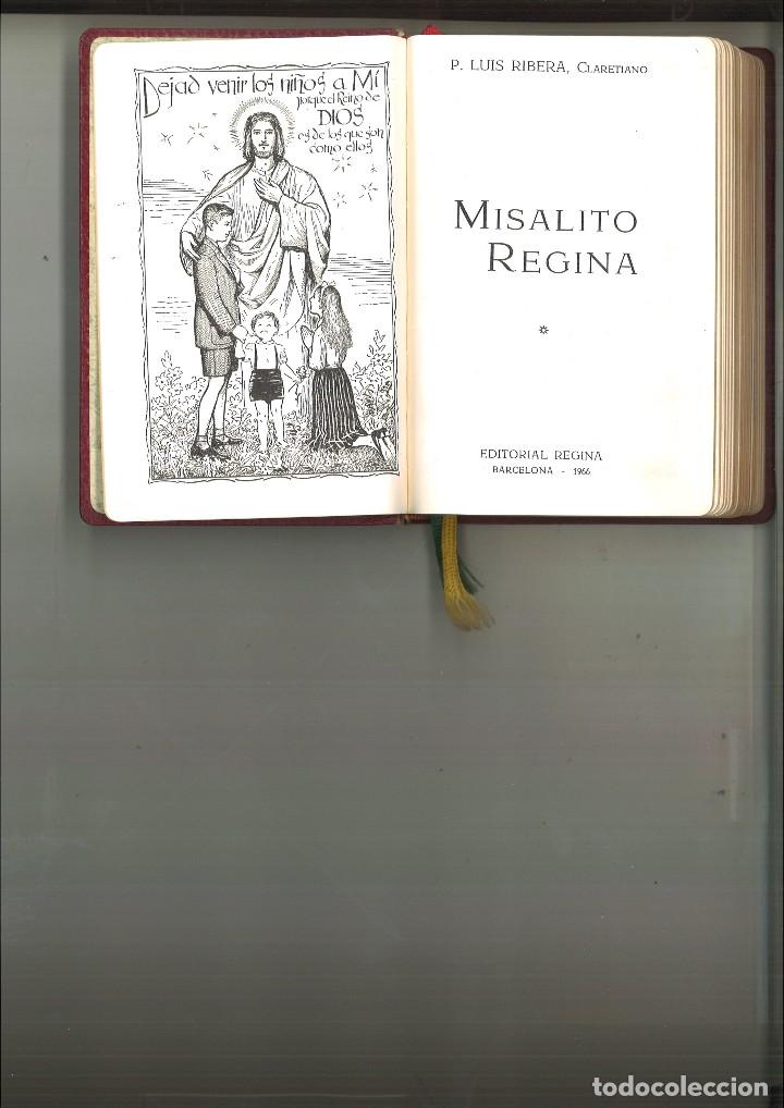 Libros de segunda mano: MISALITO REGINA. P. Luis Ribera - Foto 1