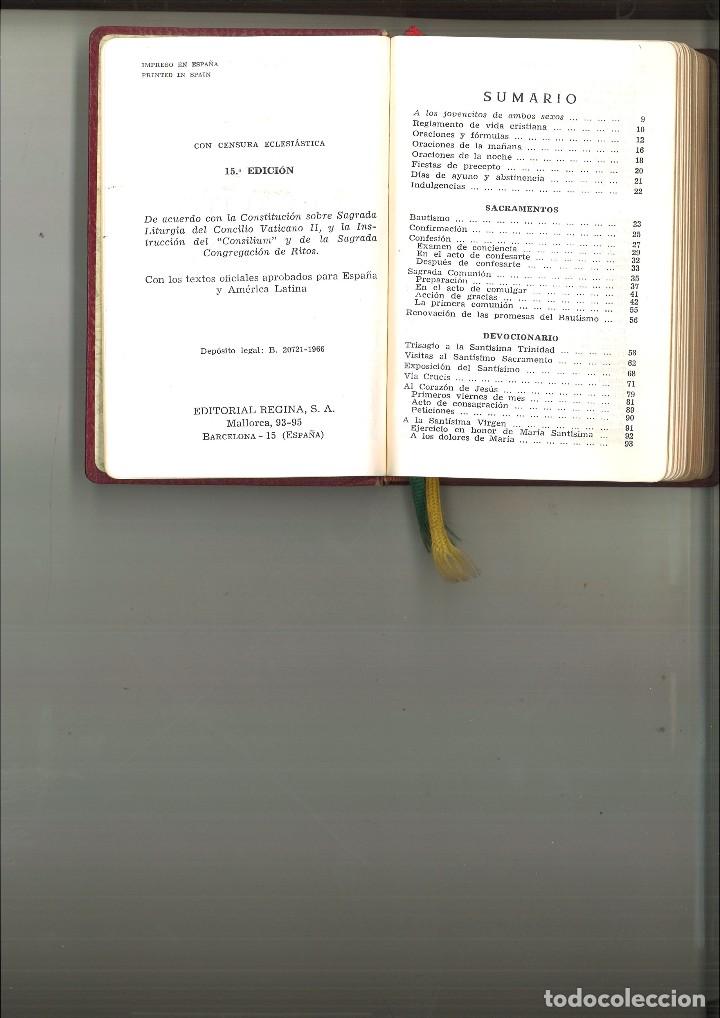 Libros de segunda mano: MISALITO REGINA. P. Luis Ribera - Foto 2