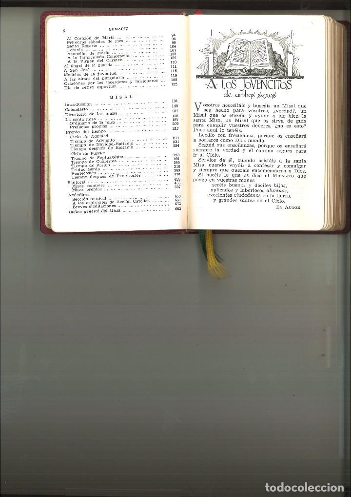 Libros de segunda mano: MISALITO REGINA. P. Luis Ribera - Foto 3