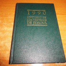 Libros de segunda mano: ANUARIO DE LOS TESTIGOS DE JEHOVA PARA 1990 LIBRO TAPA DURA WATCHTOWER USA CON TEXTOS DEL DIA. Lote 74900043