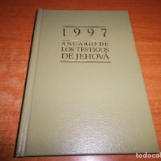 Libros de segunda mano: ANUARIO DE LOS TESTIGOS DE JEHOVA PARA 1997 LIBRO TAPA DURA WATCHTOWER USA CON TEXTOS DEL DIA. Lote 74900519