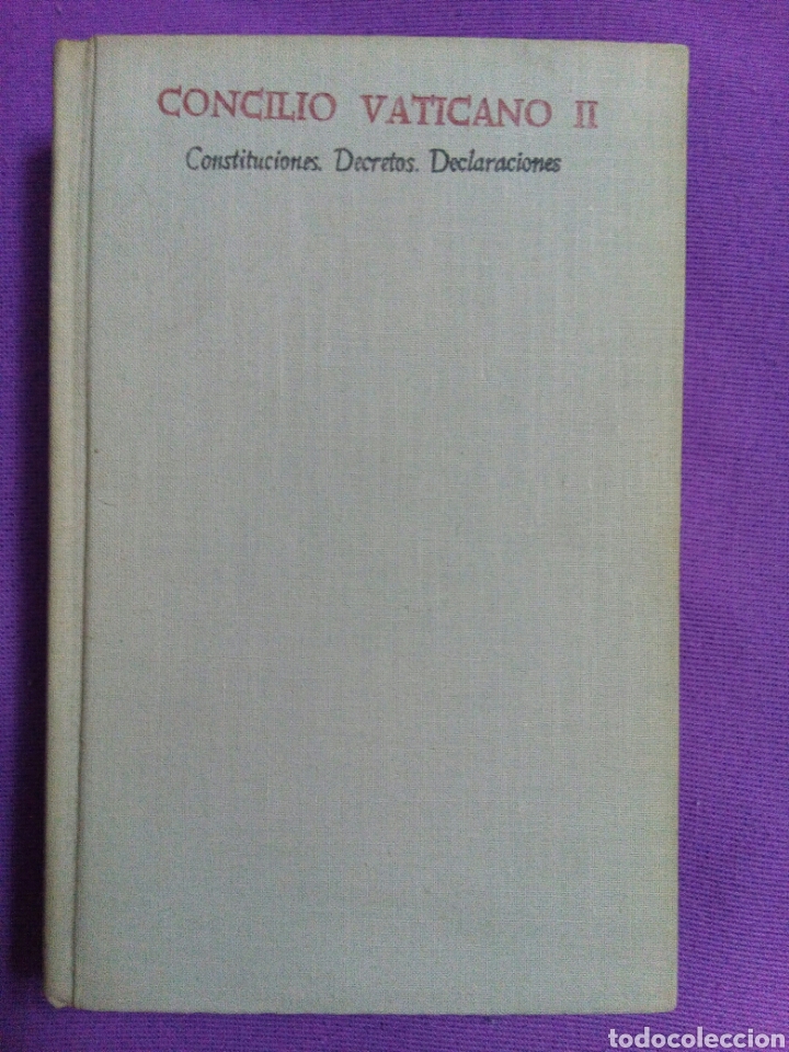 Libros de segunda mano: Concilio Vaticano II - Foto 1