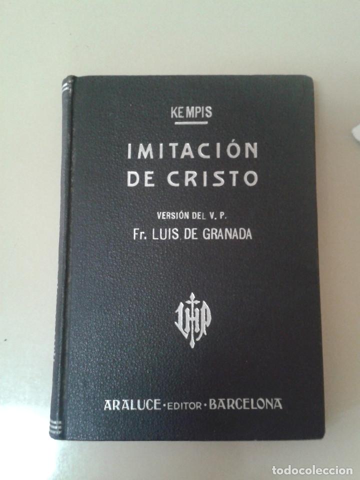 Libros de segunda mano: IMITACI&Oacute;N DE CRISTO. . FR. LUIS DE GRANADA - Foto 1