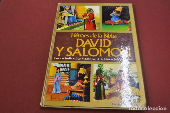 Libri di seconda mano: H&eacute;roes de la Biblia David y Salomon , Ester , Judit , los Macabeos , Tob&iacute;as , Job , Daniel - RE7