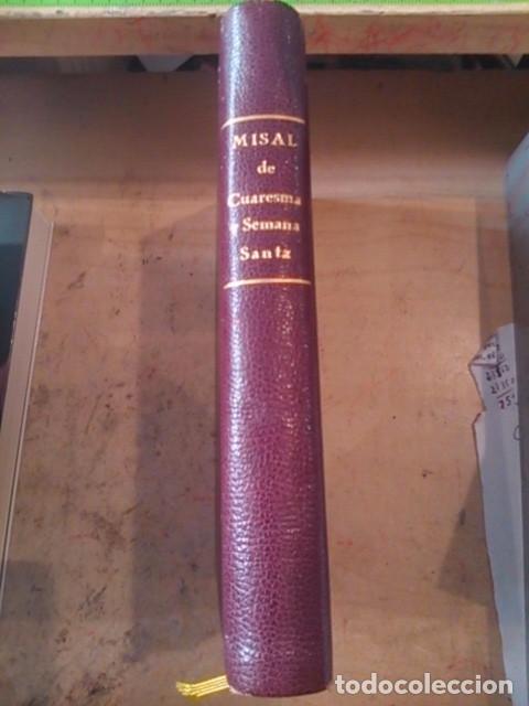 Libros de segunda mano: MISAL DE CUARESMA Y SEMANA SANTA (Madrid, 1967)