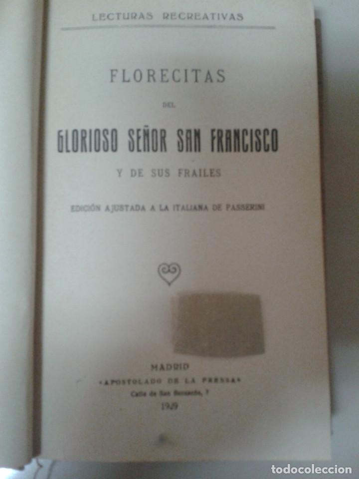Libros de segunda mano: FLORECITAS DE SAN FRANCISCO. - Foto 2