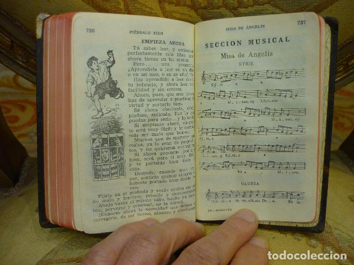Libros de segunda mano: MISALITO REGINA, DEL P. LUIS RIBERA. - Foto 10