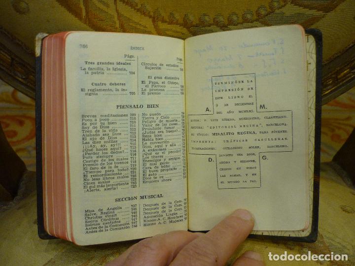 Libros de segunda mano: MISALITO REGINA, DEL P. LUIS RIBERA. - Foto 11