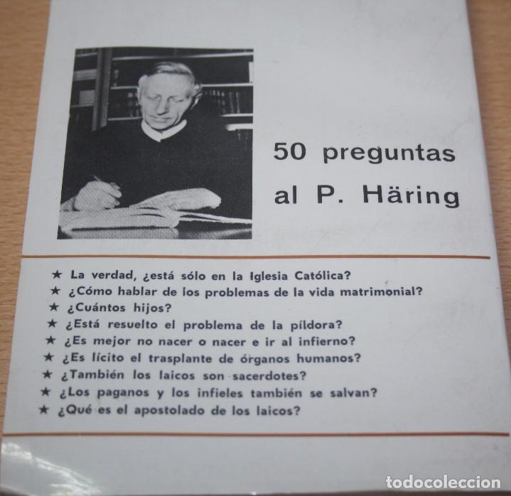 Libros de segunda mano: Responde el Padre H&auml;ring - Religi&oacute;n - Foto 3