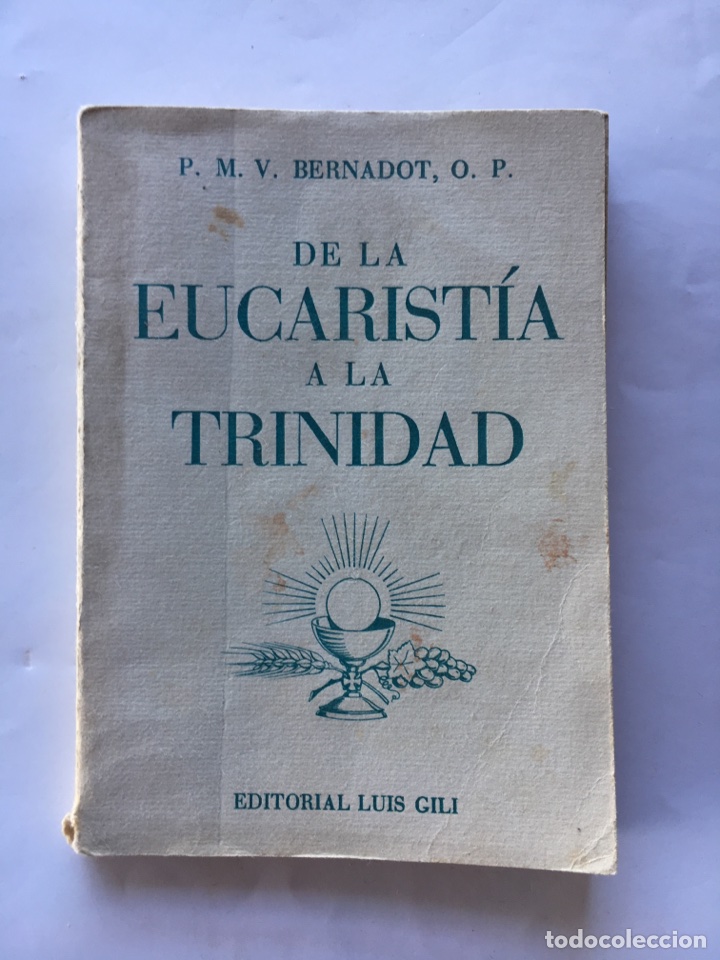 Libros de segunda mano: De la Eucarist&iacute;a a la Trinidad (a.1965) - Foto 2