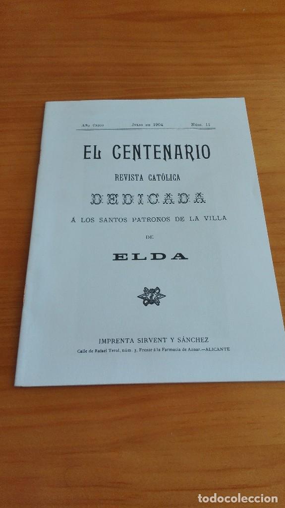 Libros de segunda mano: Facsimil el centenario 1904 - Foto 1