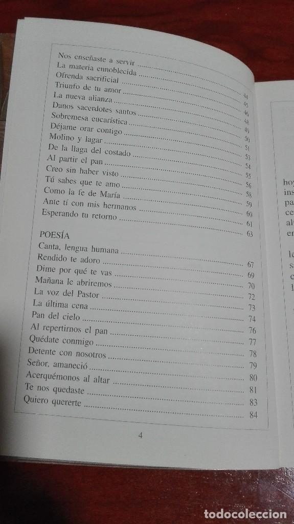 Libros de segunda mano: Libro en memoria mia (manual eucar&iacute;stico) - Foto 3