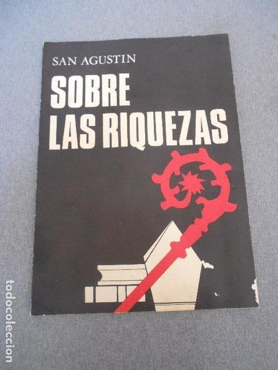 Libros de segunda mano: SOBRE LAS RIQUEZAS. SAN AGUSTIN - Foto 1