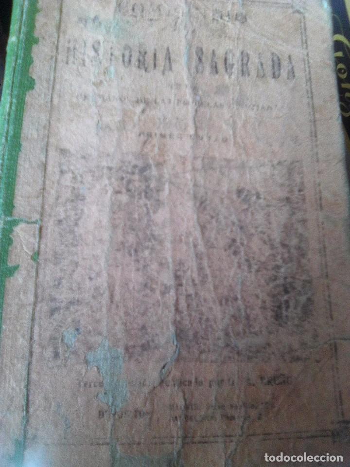 Libros de segunda mano: Compendio de Historia sagrada - primer curso - Bru&ntilde;o - Foto 1