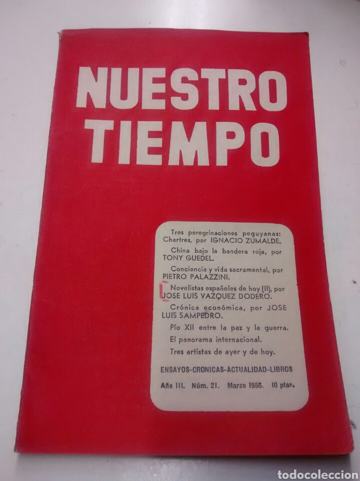 Libros de segunda mano: Nuestro tiempo - Marzo 1956 - Foto 1