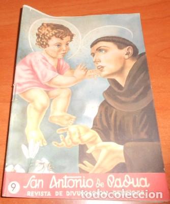 Libros de segunda mano: REVISTA DE DIVULGACI&Oacute;N RELIGIOSA SAN ANTONIO DE PADUA N&ordm; 9 &Oacute; 175, DE 1961