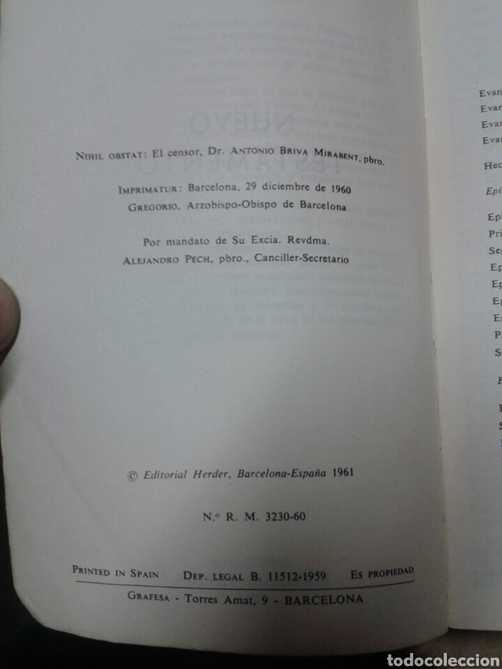 Libros de segunda mano: Nuevo Testamento (Editorial Herder, 1962) - Foto 2