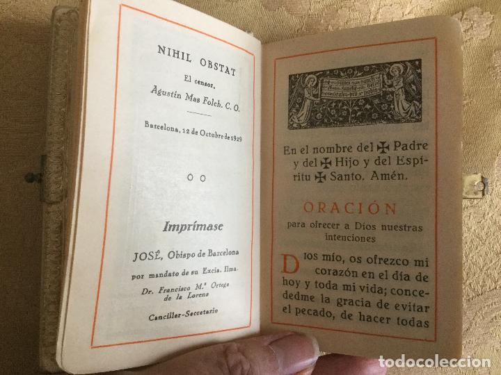 Libros de segunda mano: LIBRO DE PRIMERA COMUNI&Oacute;N A&Ntilde;O 1929 NIHIL OBSTAT - Foto 3