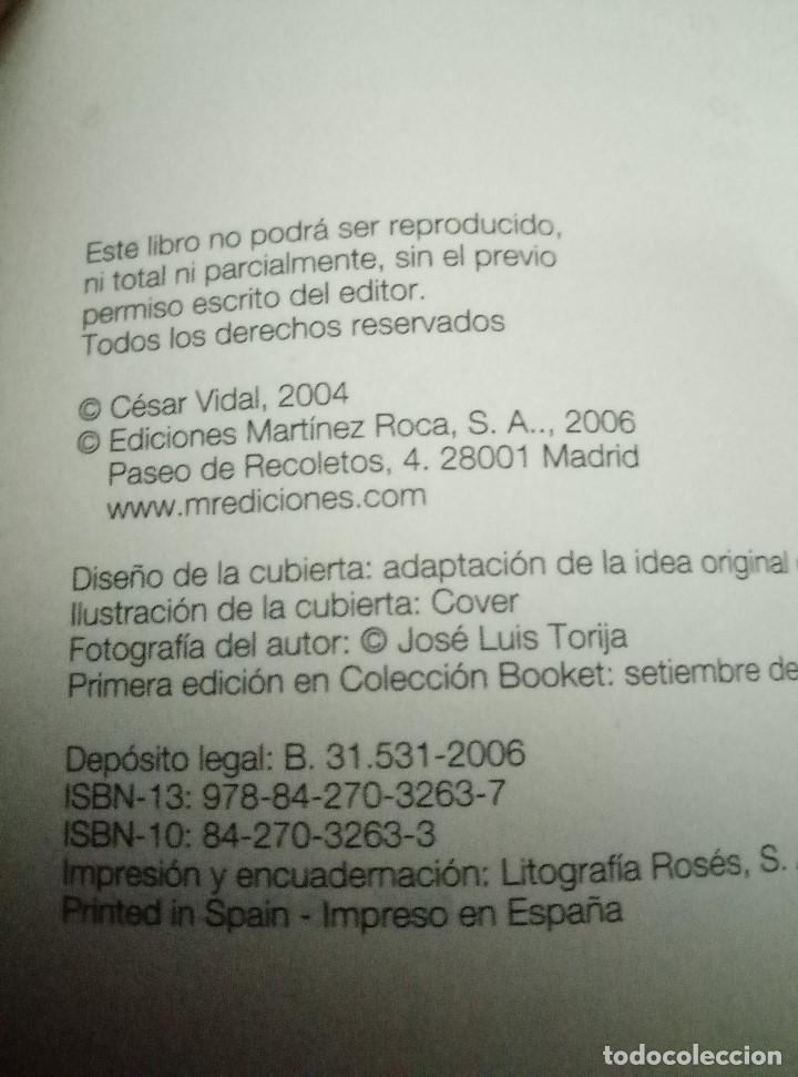 Libros de segunda mano: El testamento del pescador - C&eacute;sar Vidal - Foto 2