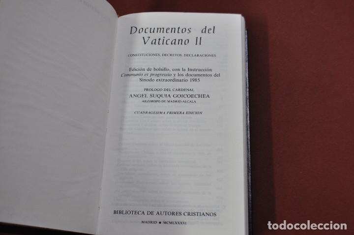 Libros de segunda mano: Documentos del Vaticano II - RE8 - Foto 2