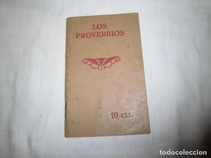 Libros de segunda mano: LOS PROVERBIOS.MADRID 1925