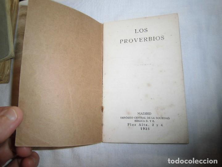 Libros de segunda mano: LOS PROVERBIOS.MADRID 1925 - Foto 2