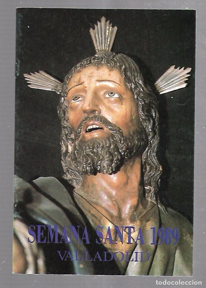 Libros de segunda mano: SEMANA SANTA VALLADOLID. 1989. PROGRAMA DE ACTOS Y PROCESIONES - Foto 1